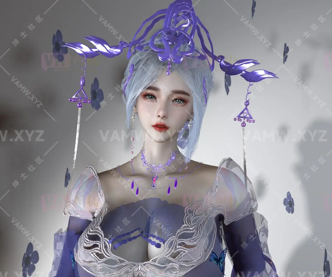 [VAM人物Looks]真实女友游戏 古风 未知.风灵.1-VAM资源