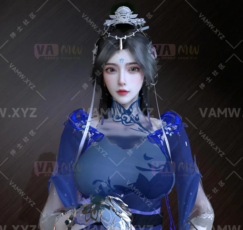 [VAM人物Looks]真实女友游戏 古风 未知.琬清.1-VAM资源