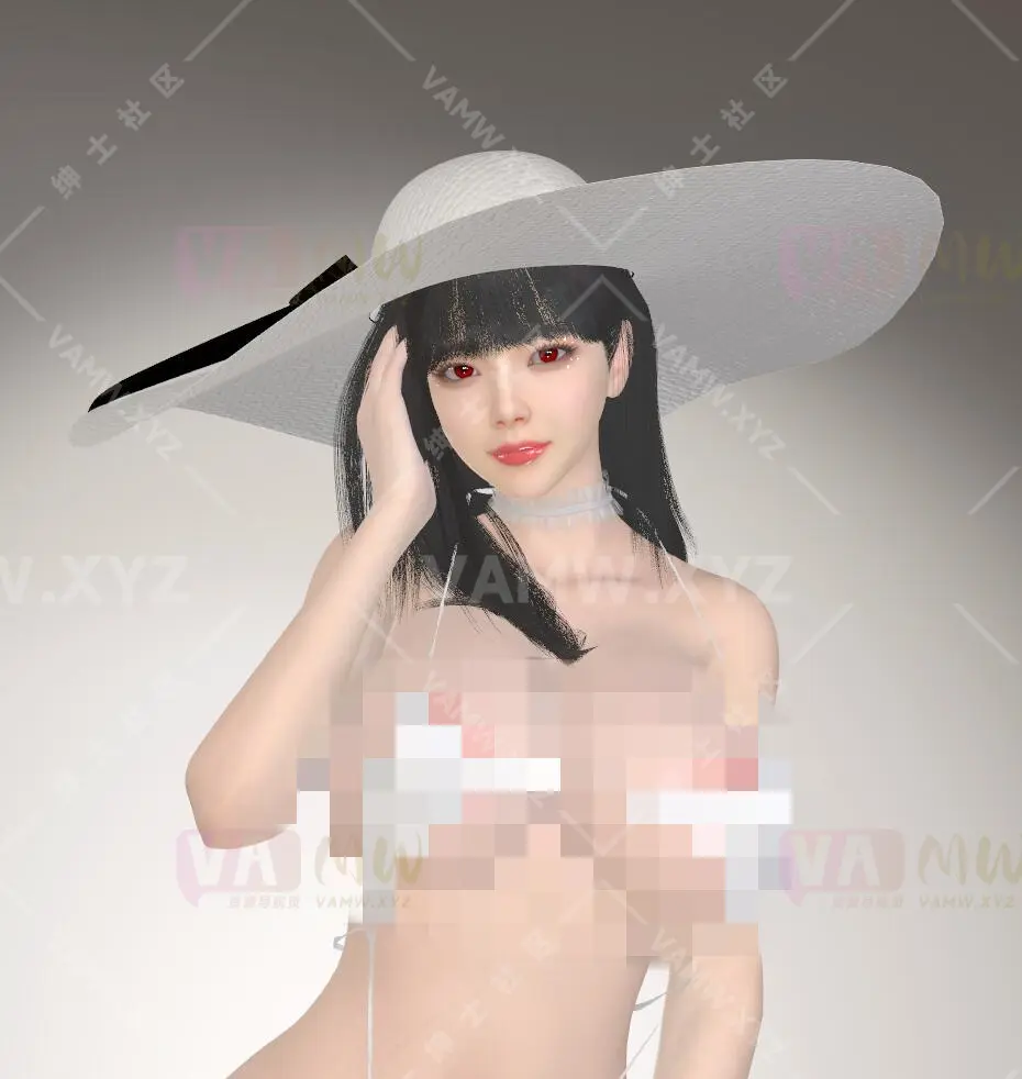 [VAM人物Looks]真实女友游戏 Au99.Miss_Bachi.1-VAM资源