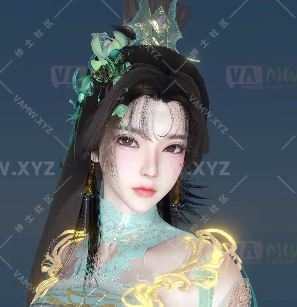 [VAM人物Looks]真实女友游戏 古风美女Anonymous.789.1-VAM资源