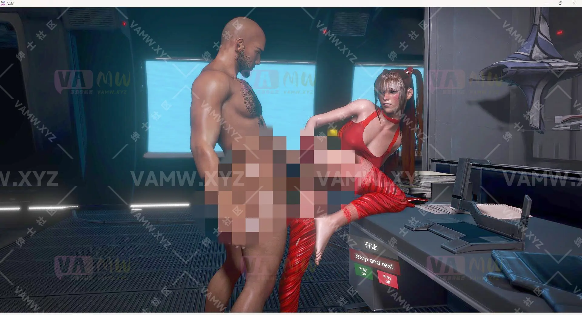 [VAM场景scene]真实女友游戏 IAmAFox.Asuka_Doggystyle.2-VAM资源