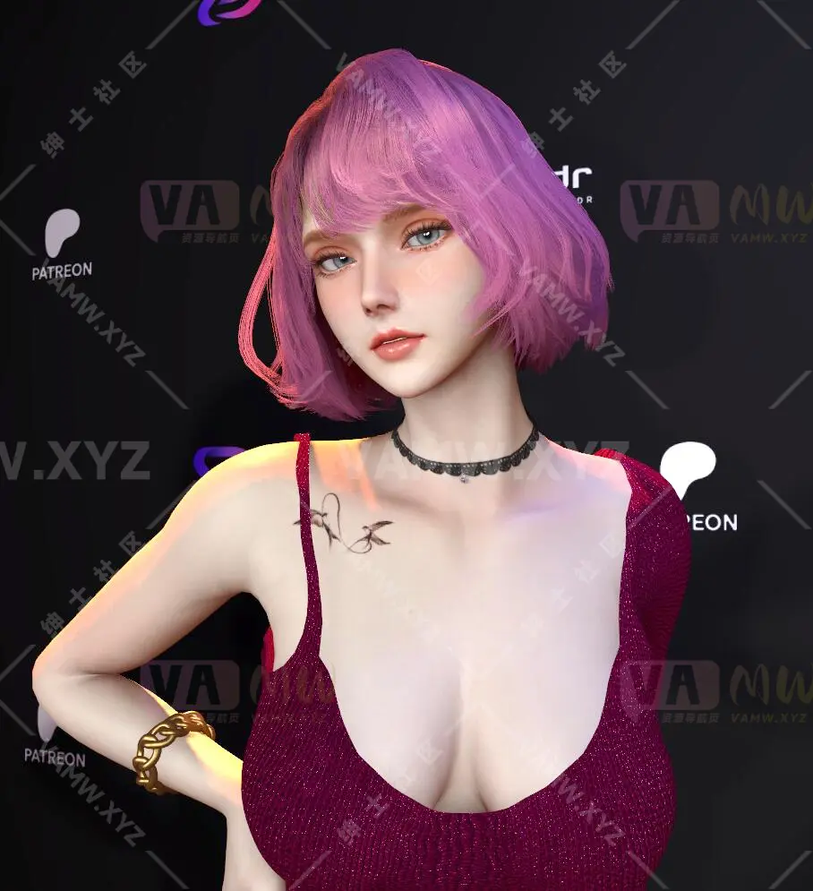 [VAM人物Looks]真实女友游戏 Dnaddr.Judy_v2_P_24_12_9.1-VAM资源