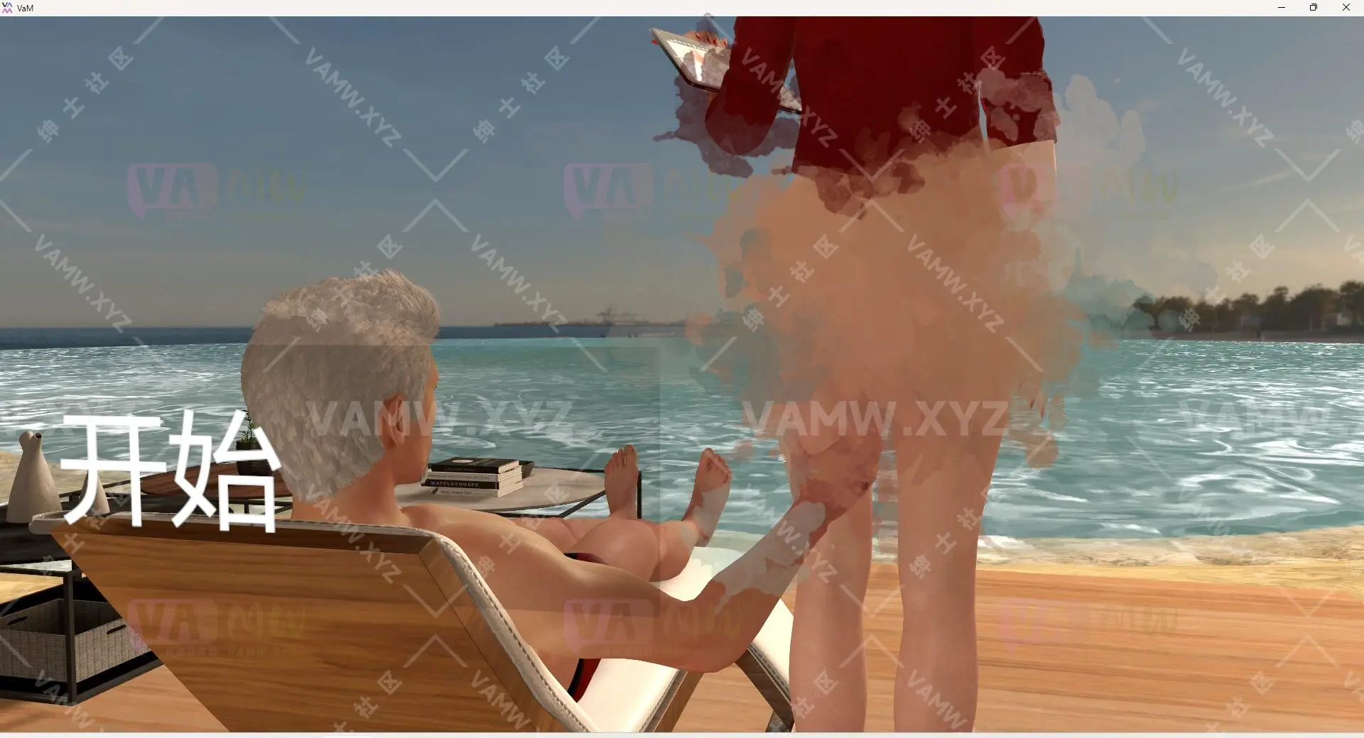 [VAM场景scene]真实女友游戏 汉化+英文原版 VAMFantasy.Executives_Vacation_(bonus).8-VAM资源