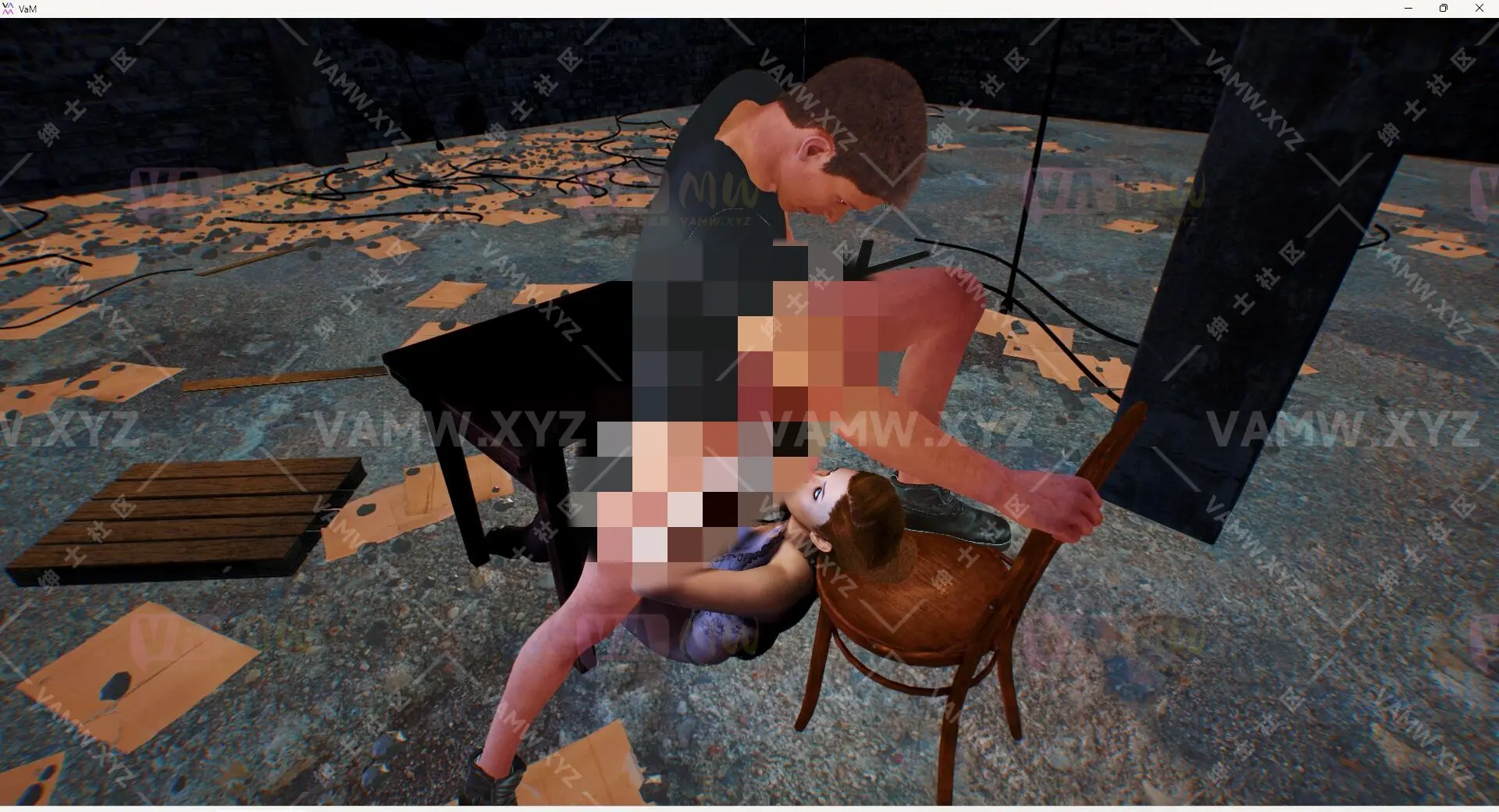 [VAM场景scene]真实女友游戏 汉化版+英文版C&G-STUDIO.QD-WarehouseQuicky.1-VAM资源