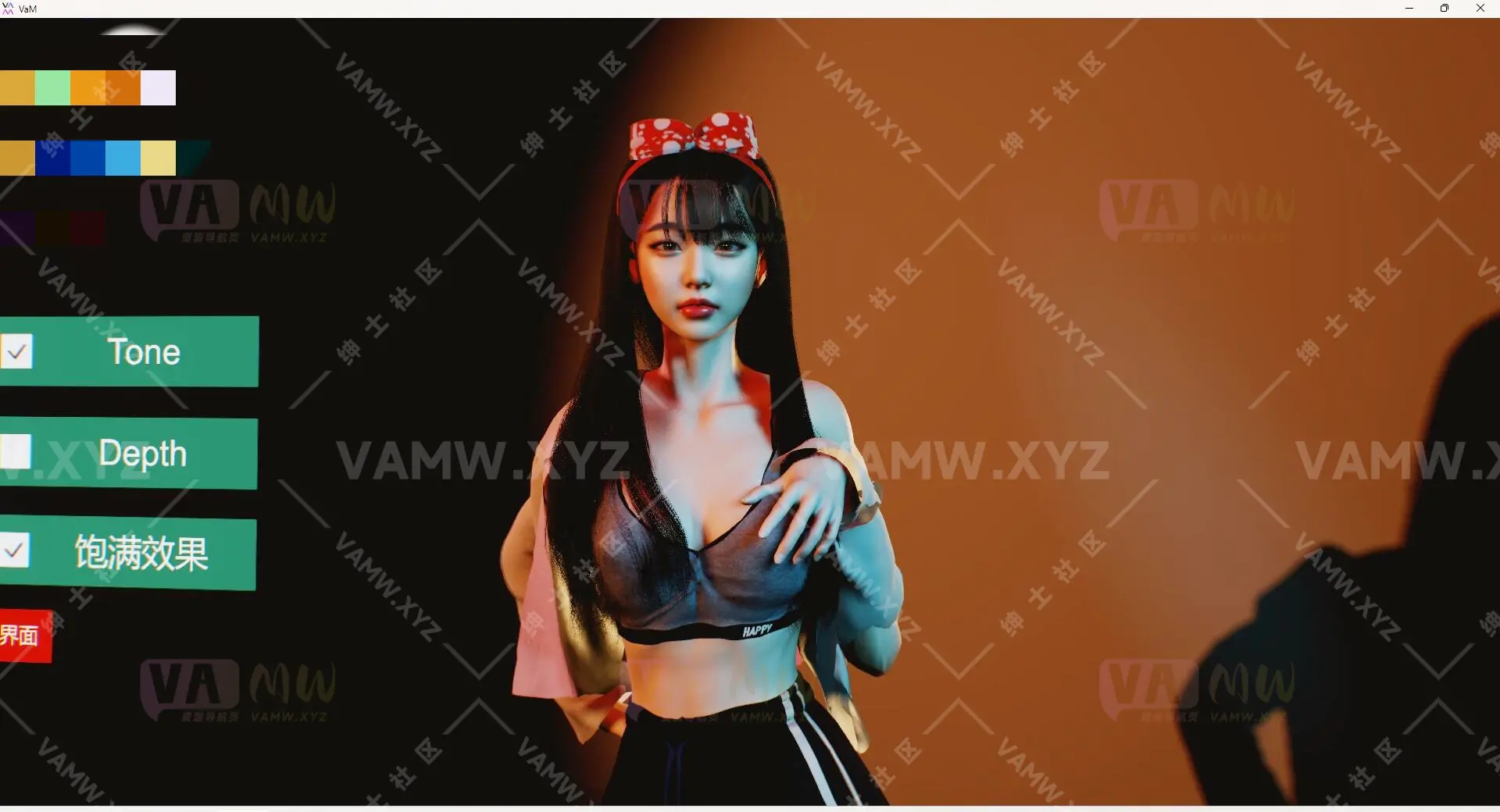 [VAM人物Looks]真实女友游戏 vamhappy.P001_3.1-VAM资源