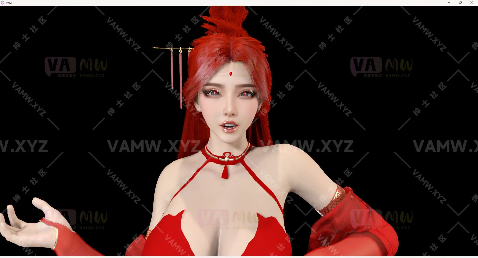 [VAM人物Looks]真实女友游戏 古风过慢Menxing-QAQ.红.1-VAM资源