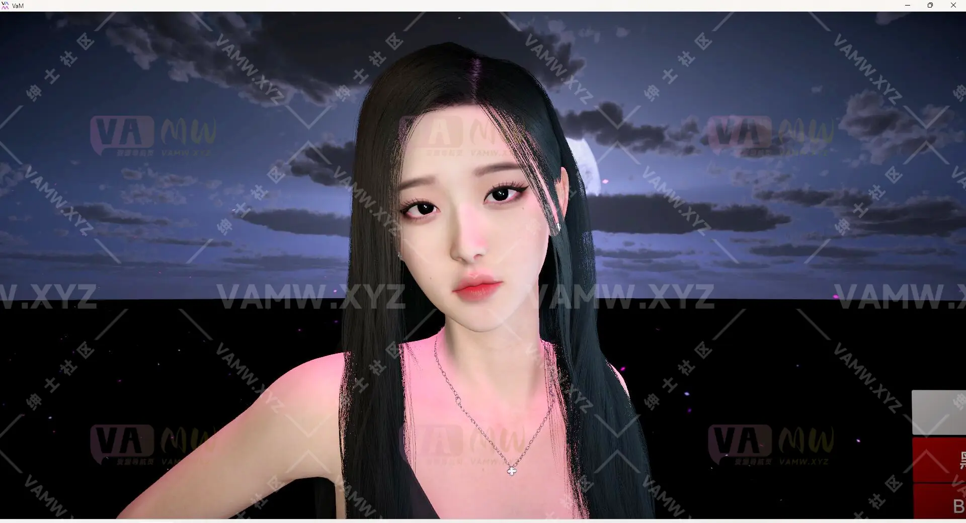 [VAM人物Looks]真实女友游戏 古风国漫 HMZ.幼楚.1-VAM资源