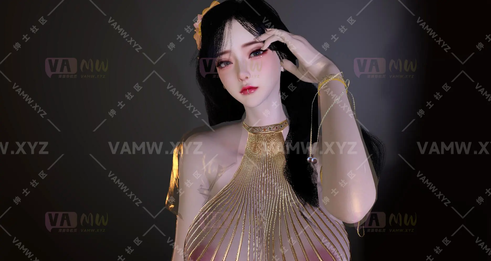[VAM人物Looks]真实女友游戏 未知.念薇.1-VAM资源