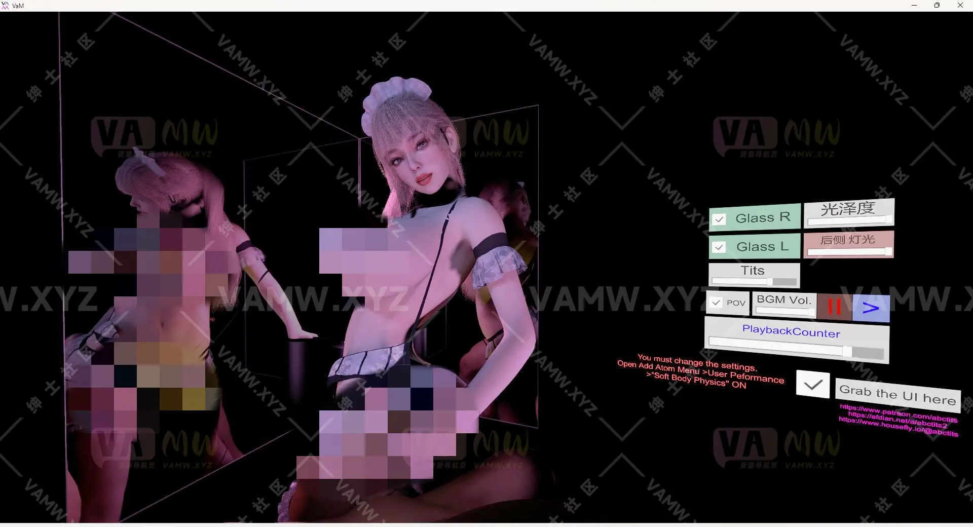 [VAM场景scene]真实女友游戏 舞摇场景 abc_tits.Abracadabra.1-VAM资源