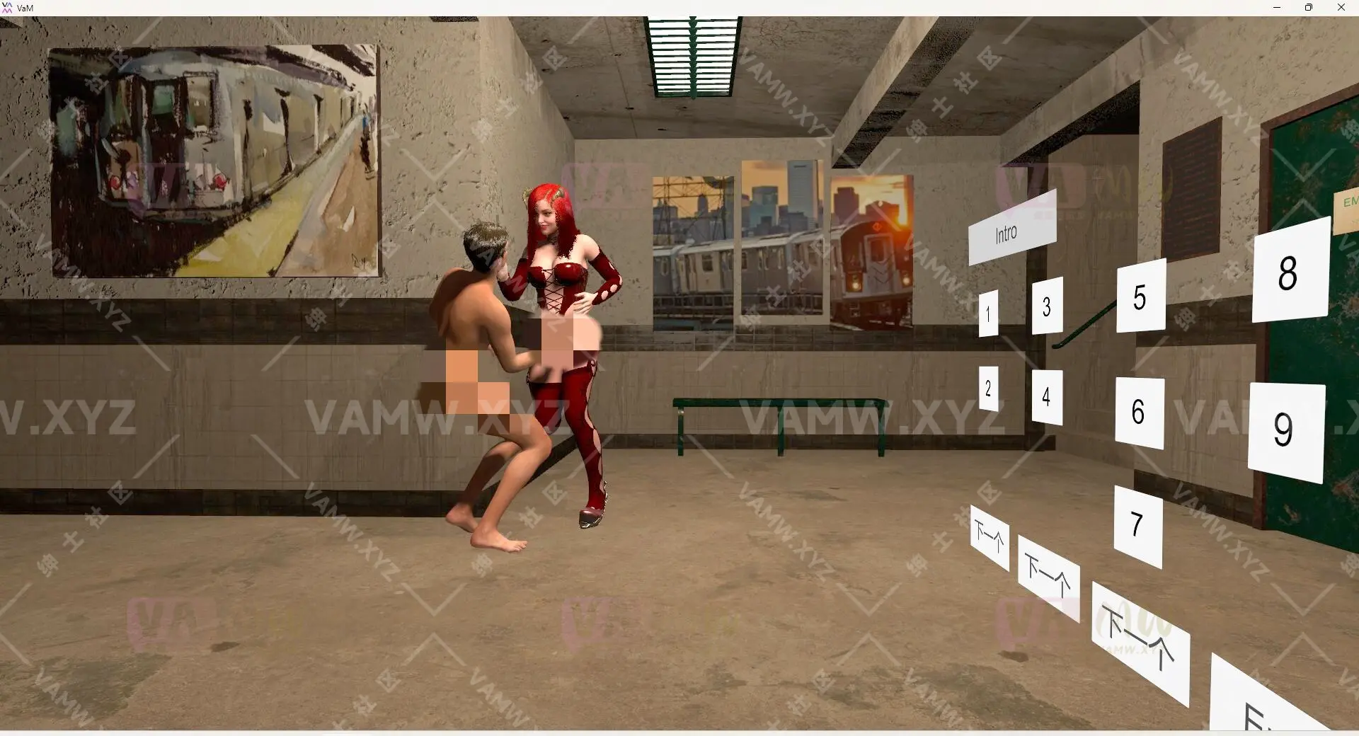 [VAM场景scene]真实女友游戏 ILAFVB.Pain_Slave_14_-_Punished_by_Succubus.1-VAM资源