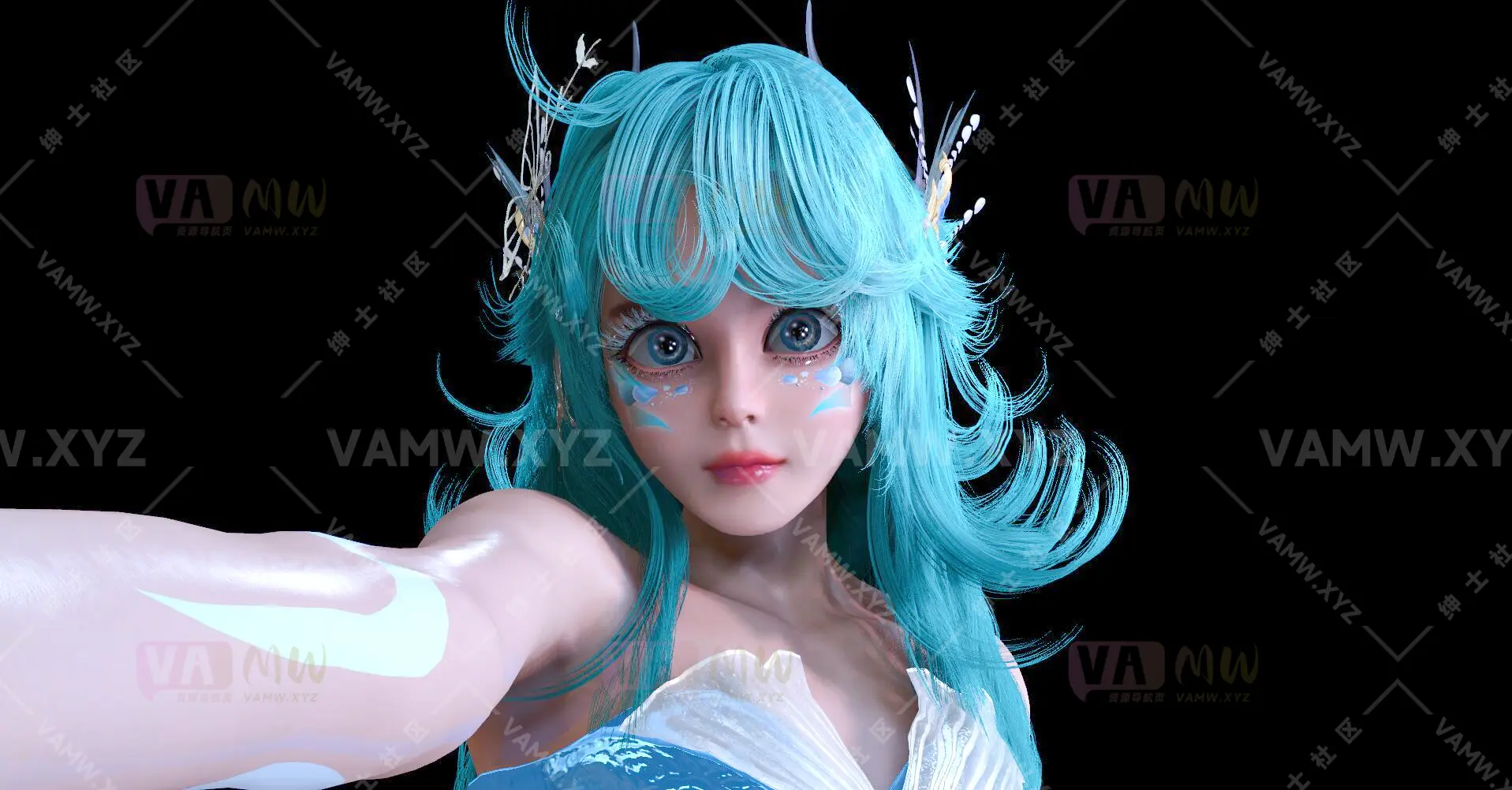 [VAM人物Looks]真实女友游戏 Anonymous.朵里亚.1 - 3A资源站-3A资源站