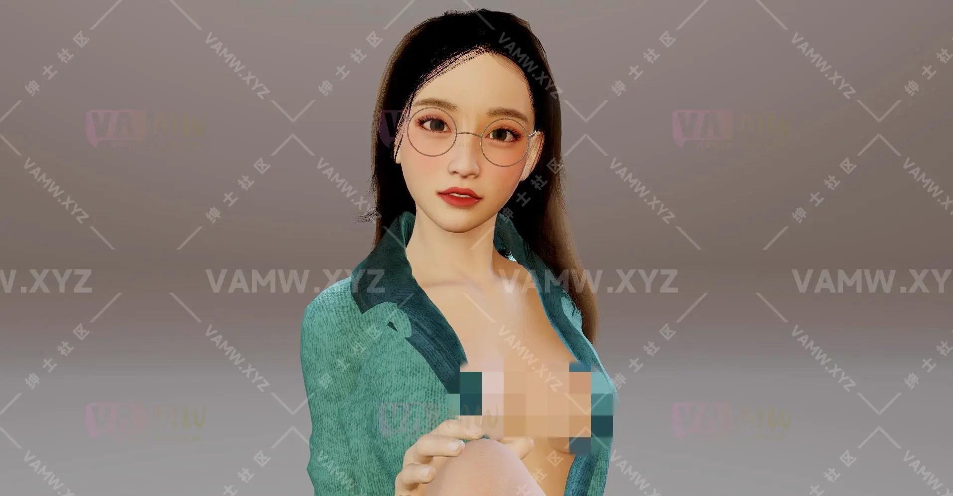 [VAM人物Looks]真实女友游戏 Riccio.Sieun.1 - 3A资源站-3A资源站