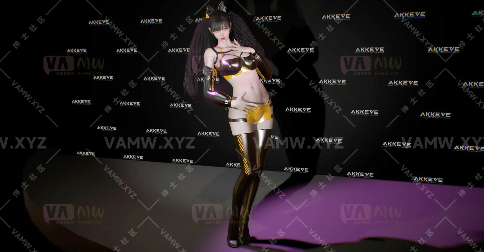 [VAM人物Looks]真实女友游戏 AKKEVE.060_Lilly.1 - 3A资源站-3A资源站