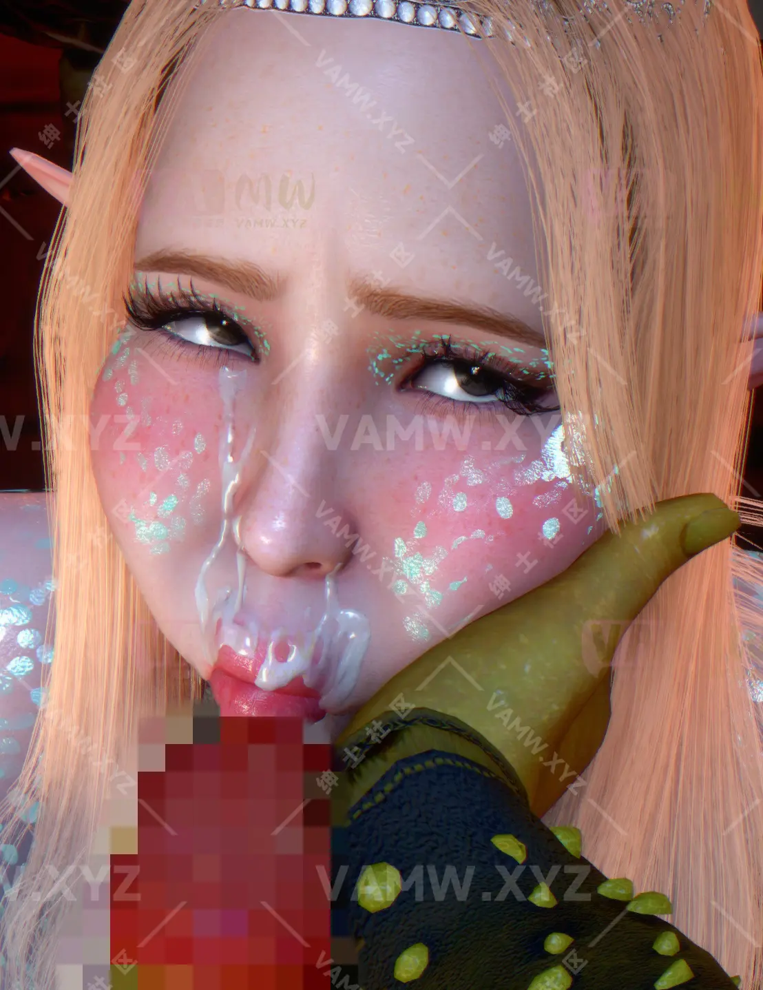 [VAM场景scene]真实女友游戏 精灵女王 汉化sevenseason.Elf_Queen_X_Goblin_4_0.1 - 3A资源站-3A资源站