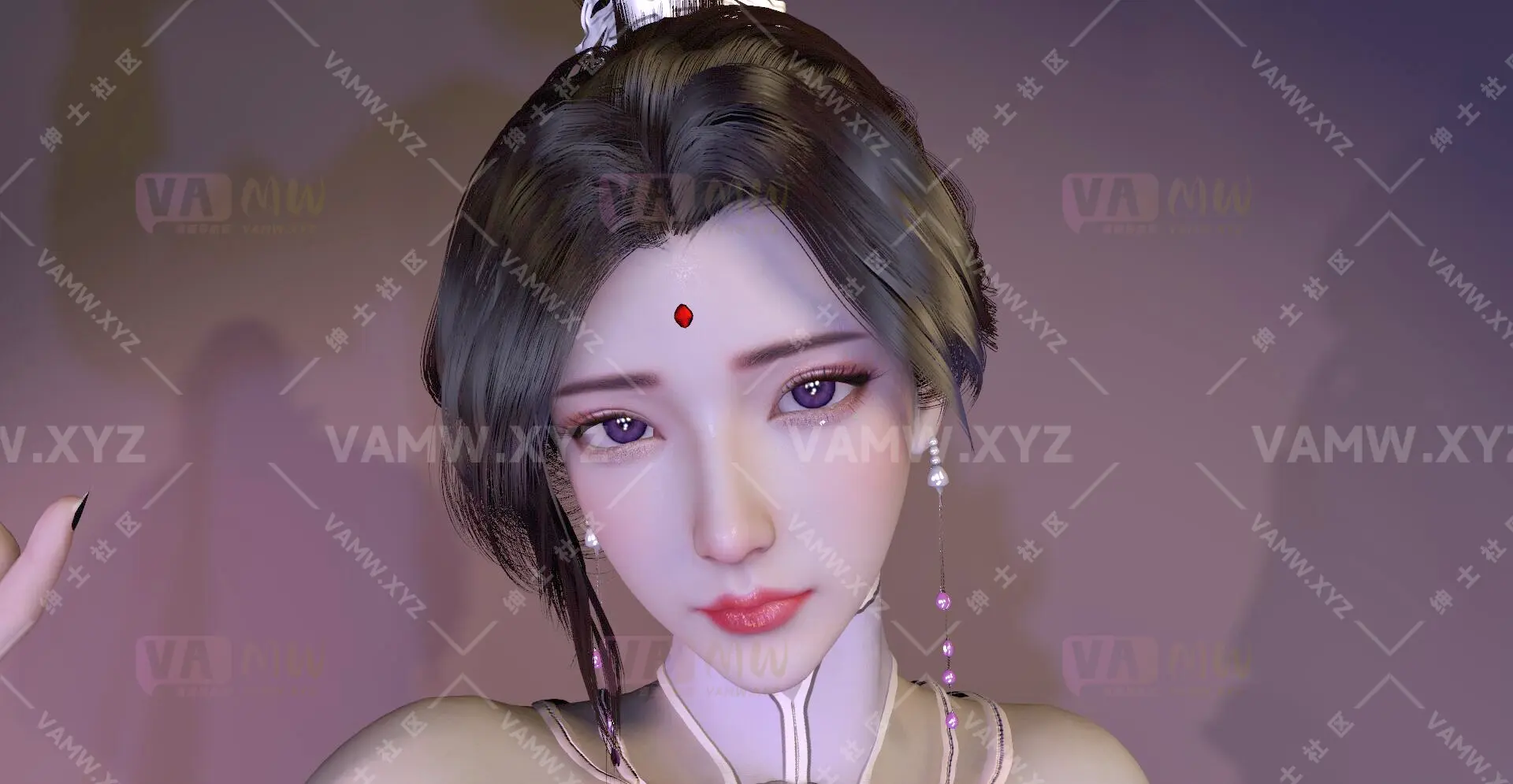 人物Looks-VAM虚拟女友游戏人物-qiaqia.月禅仙子重制版.1 - 3A资源站-3A资源站