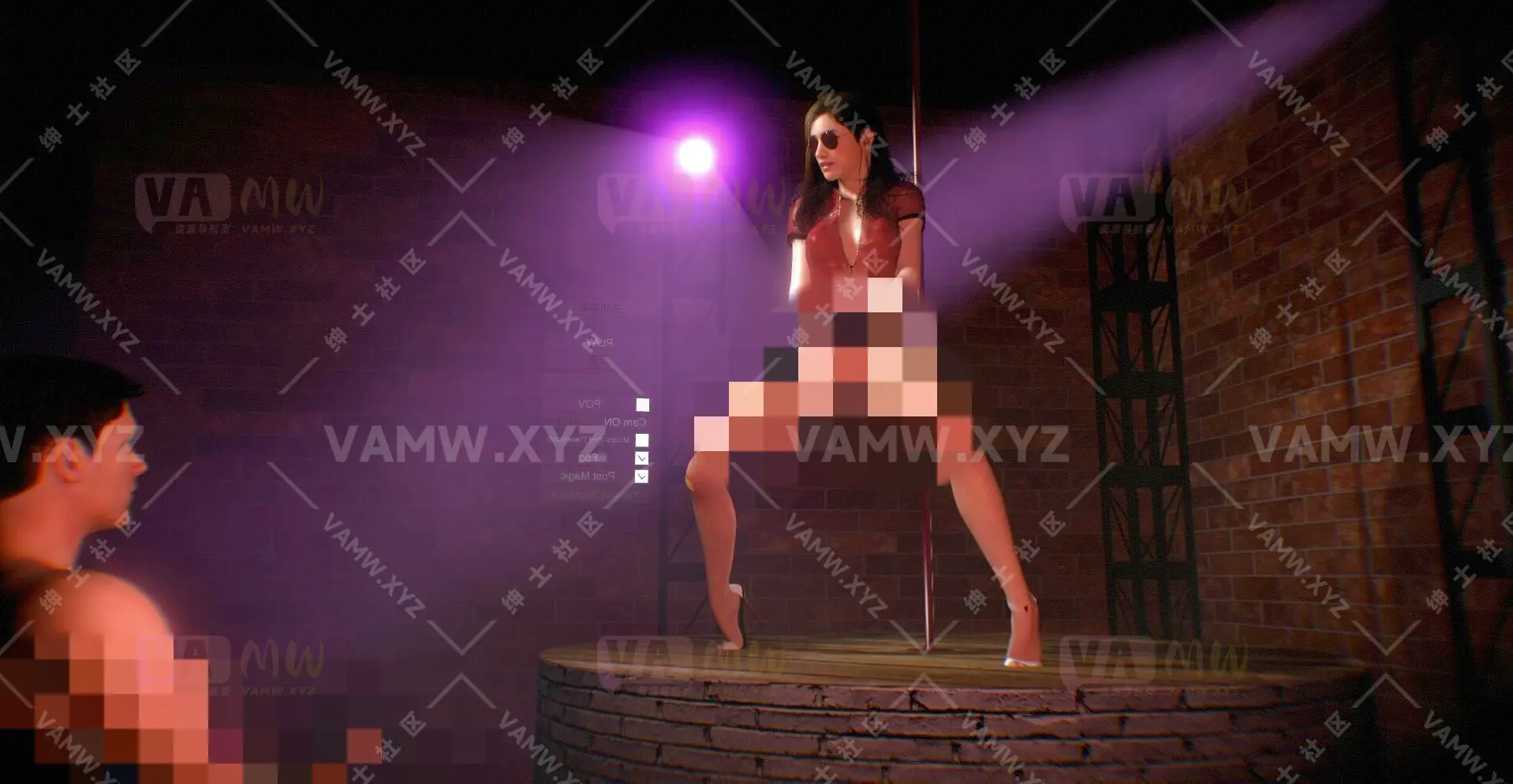 [VAM场景scene]真实女友游戏 舞摇场景气泡臀 C&G-STUDIO.Bubble_Butt.2 - 3A资源站-3A资源站