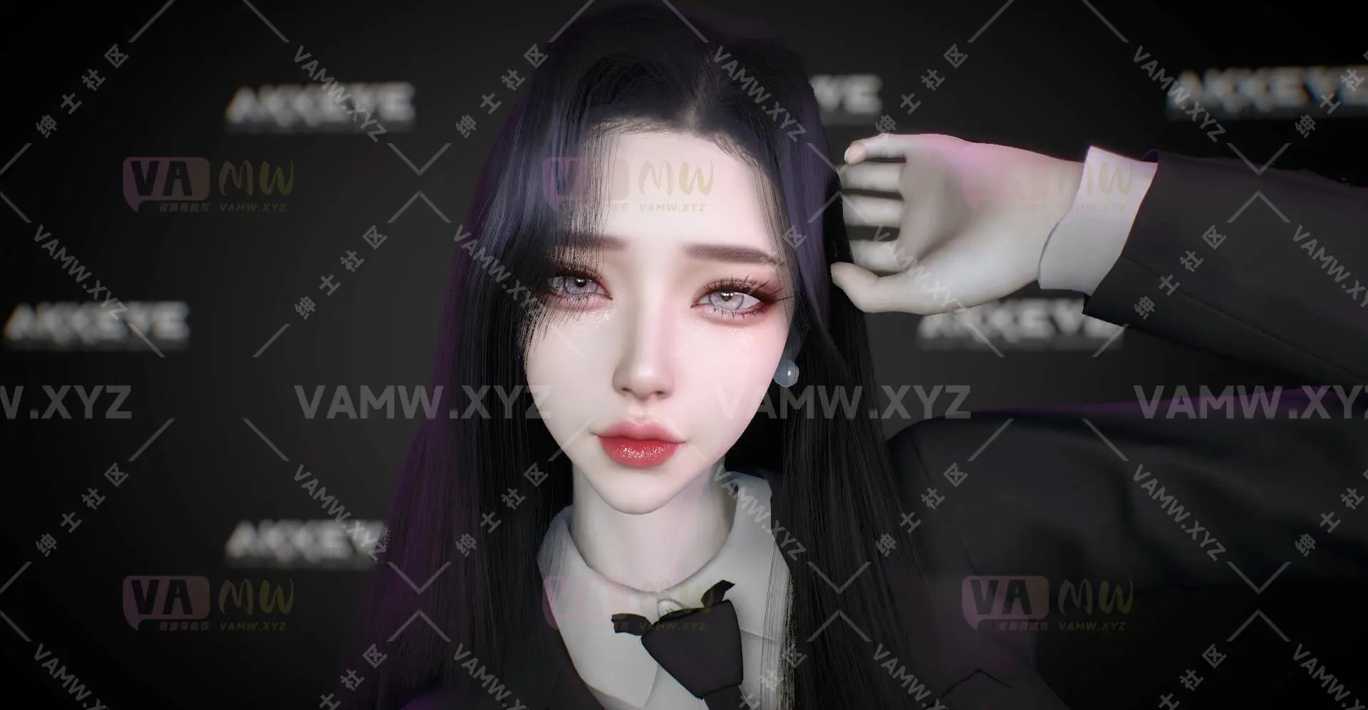 [VAM人物Looks]真实女友游戏 -AKKEVE.054_Mina.1 - 3A资源站-3A资源站