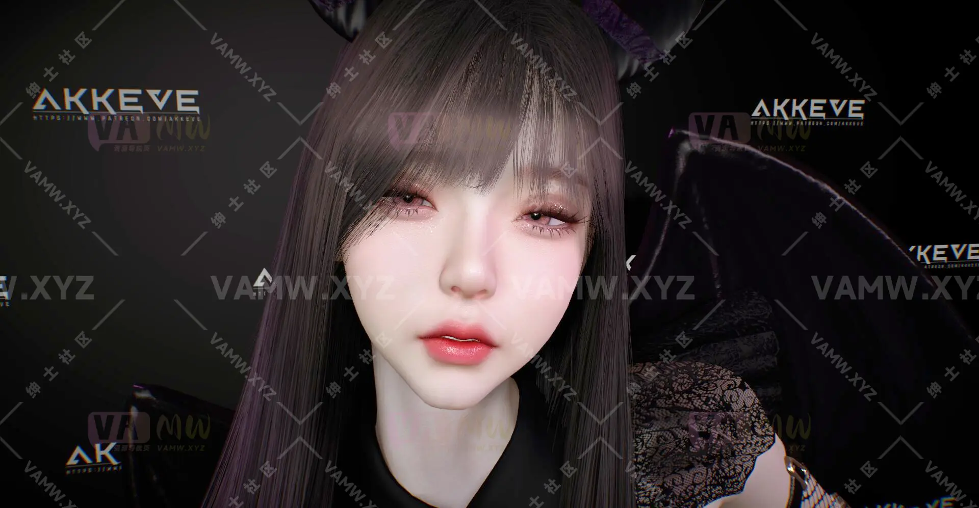 [VAM人物Looks]真实女友游戏 -AKKEVE.056_Eva.1 - 3A资源站-3A资源站