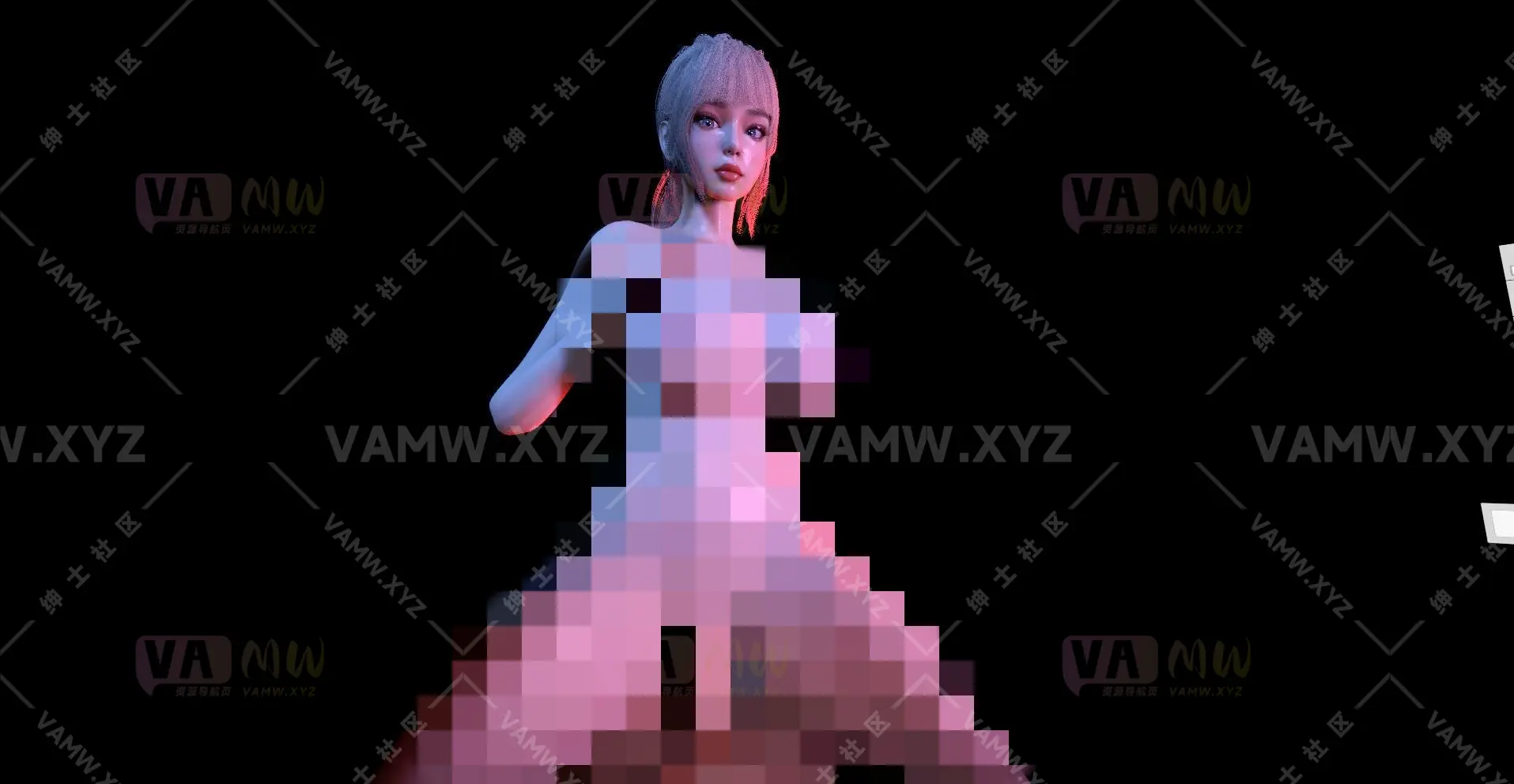 [VAM场景scene]真实女友游戏 -舞摇场景 abc tits.Number_Nine_Sex1.1 - 3A资源站-3A资源站