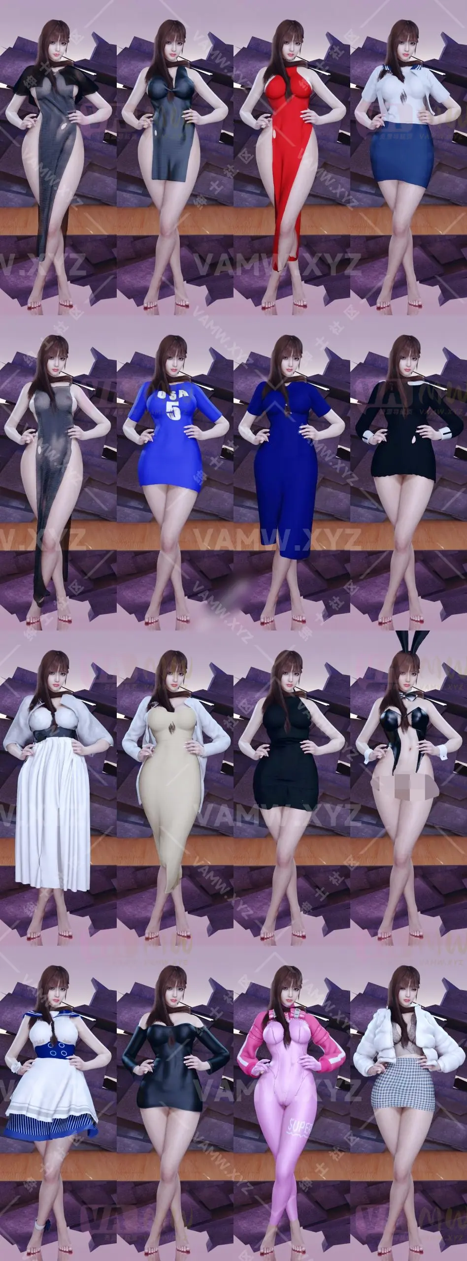 【精】VAM服饰合集 Yep服饰资源合集 更新至20250528-VAM资源