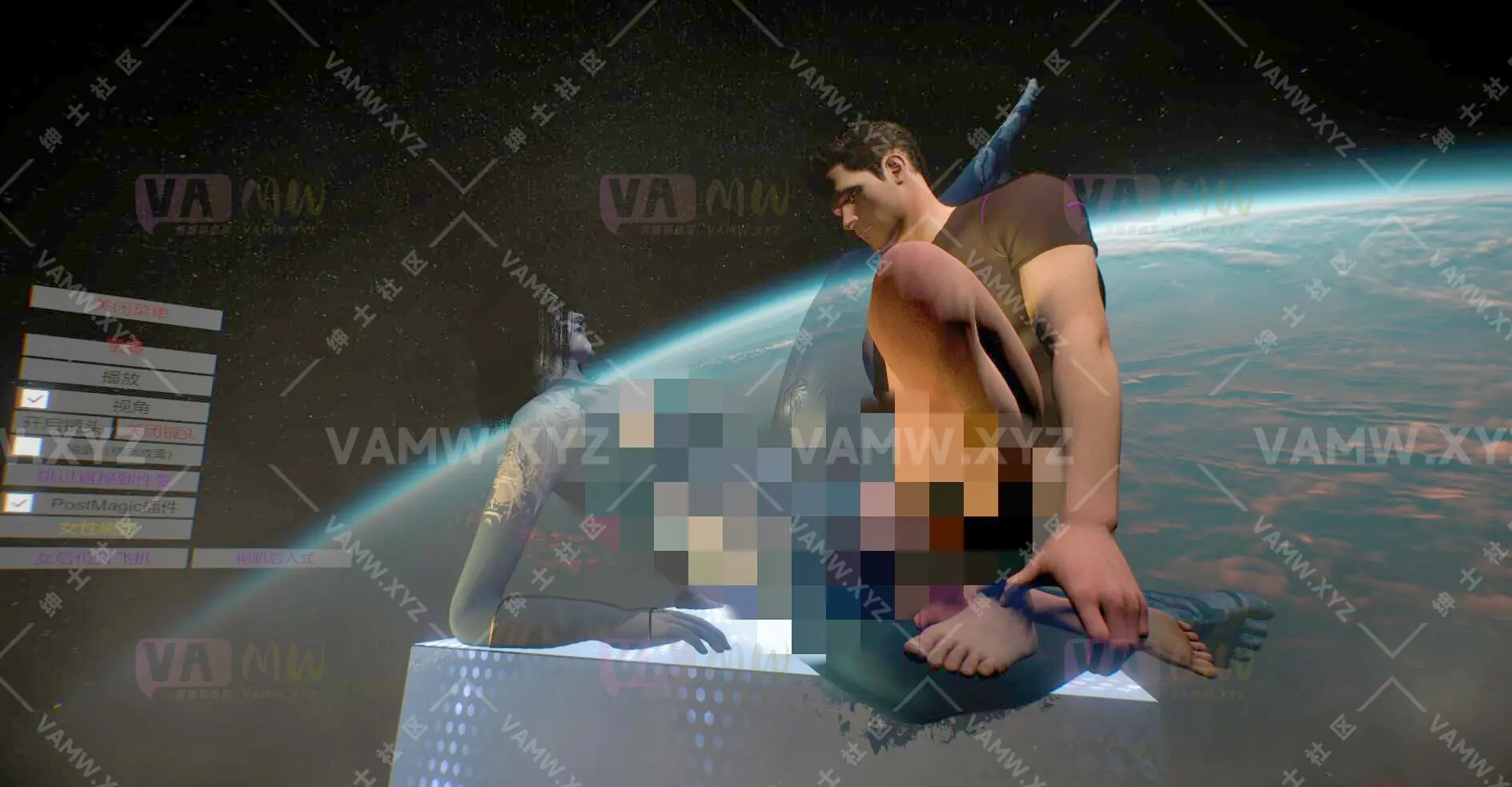 舞摇场景 汉化+原版：C&G-STUDIO矩阵中的身体1 汉化+原版C&G-STUDIO.Bodies_In_The_Matrix.1-VAM资源