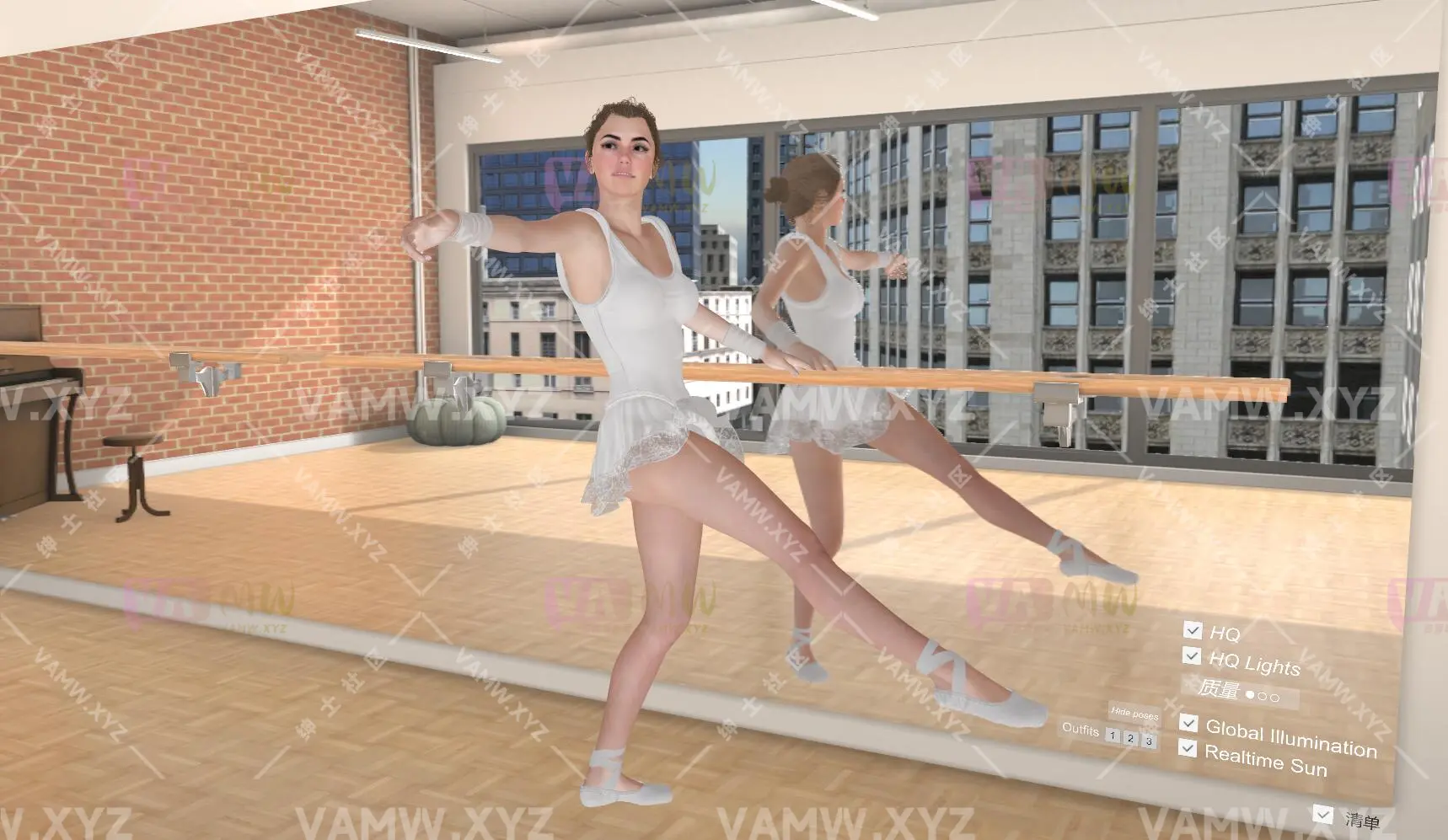 Nial.[Scenes]_Prima.2 《Nial[场景]普莉玛2》 芭蕾舞女-VAM资源